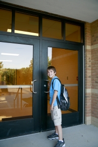 child entering school 
